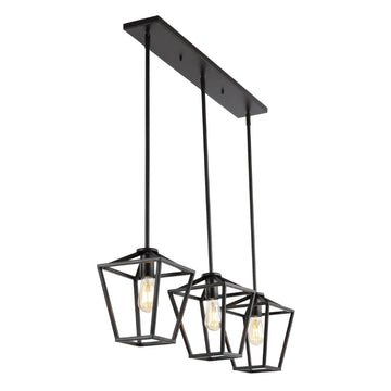 Grace Industrial Farmhouse LED Pendant - JONATHAN Y